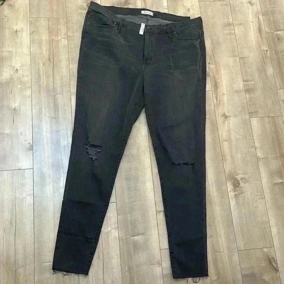 Madewell 9" High Rise Skinny Jeans NWT Size 36 Tall - Picture 5 of 10